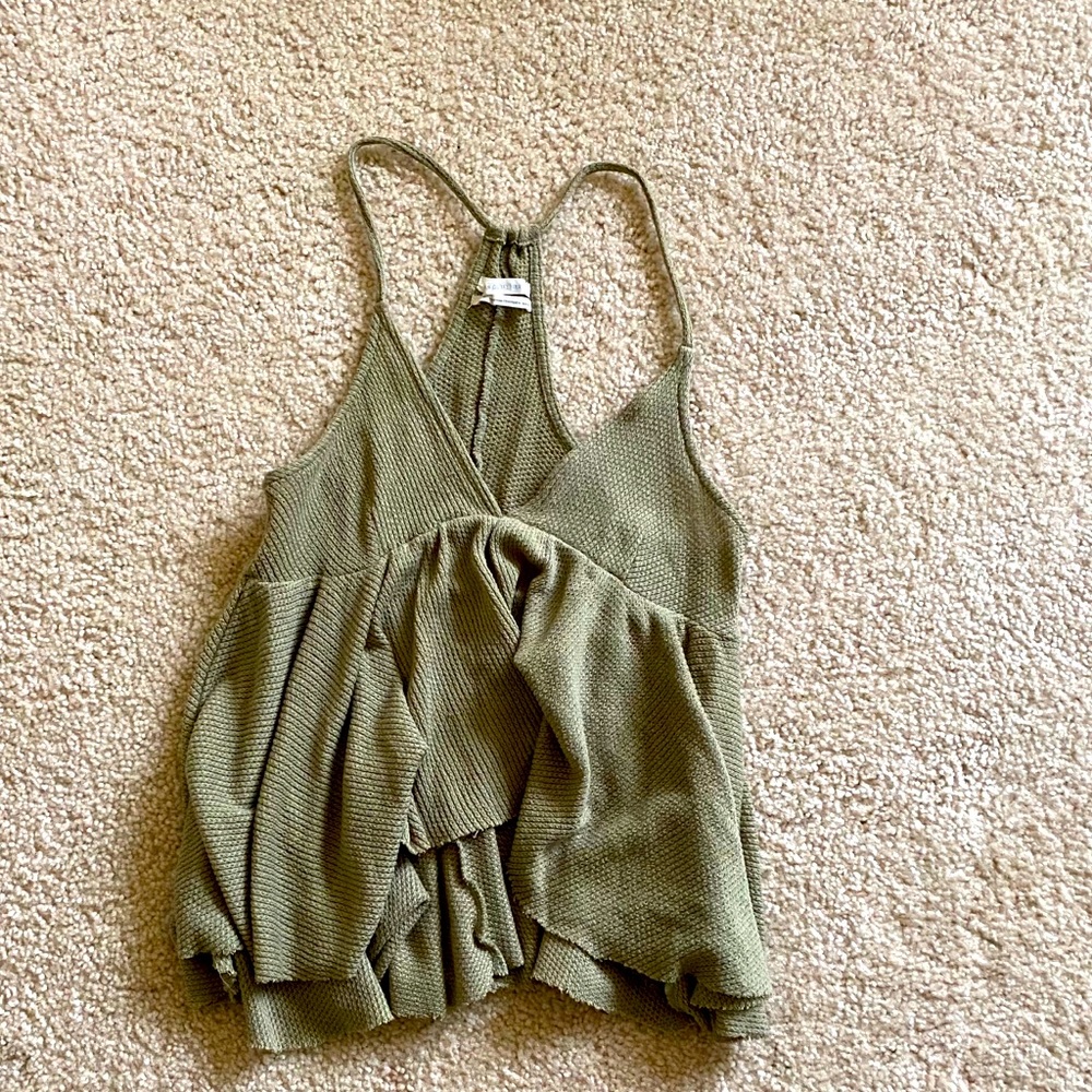 Urban Outfitters Green flows tank top